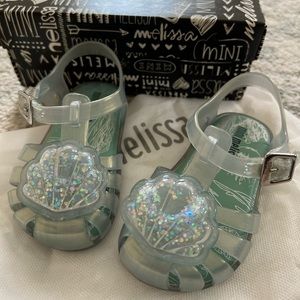 Mini Melissa seashell sandals